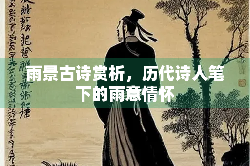 雨景古诗赏析，历代诗人笔下的雨意情怀