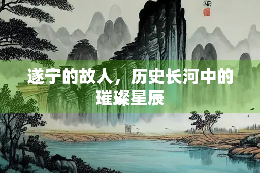遂宁的故人，历史长河中的璀璨星辰
