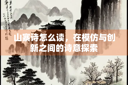 山寨诗怎么读，在模仿与创新之间的诗意探索