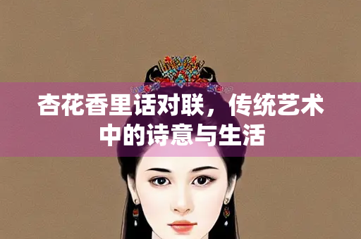 杏花香里话对联，传统艺术中的诗意与生活