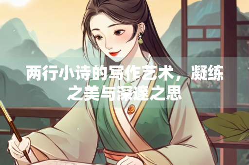 两行小诗的写作艺术，凝练之美与深邃之思