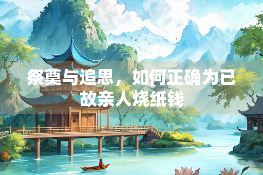 祭奠与追思，如何正确为已故亲人烧纸钱