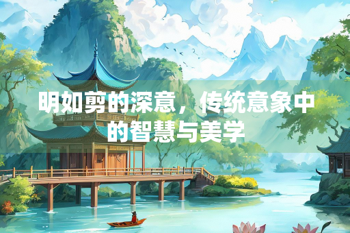 明如剪的深意，传统意象中的智慧与美学