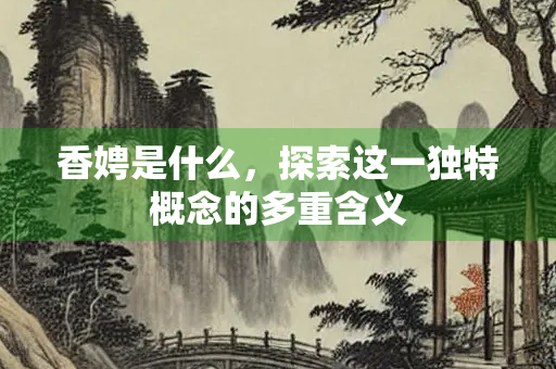 香娉是什么，探索这一独特概念的多重含义