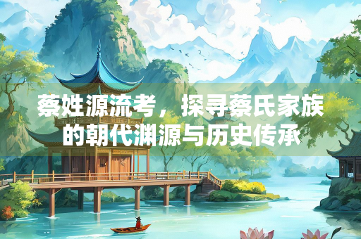 蔡姓源流考，探寻蔡氏家族的朝代渊源与历史传承