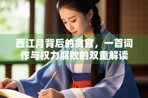 西江月背后的贪官，一首词作与权力腐败的双重解读
