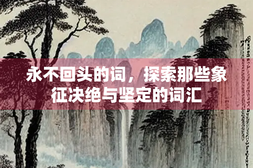 永不回头的词，探索那些象征决绝与坚定的词汇