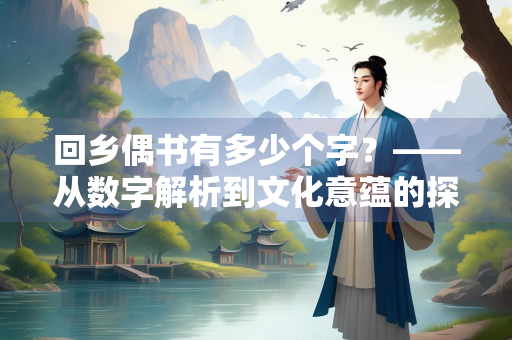 回乡偶书有多少个字？——从数字解析到文化意蕴的探寻