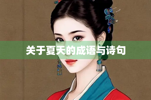 关于夏天的成语与诗句