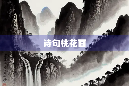 诗句桃花面
