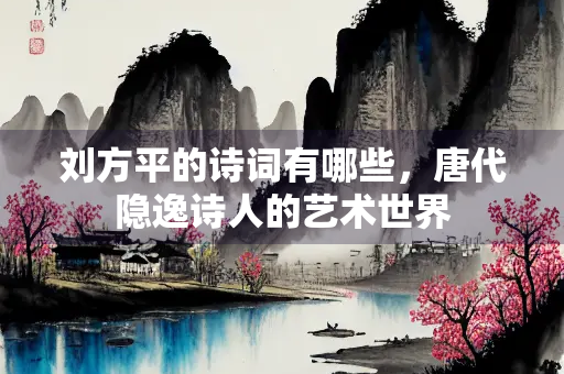 刘方平的诗词有哪些，唐代隐逸诗人的艺术世界
