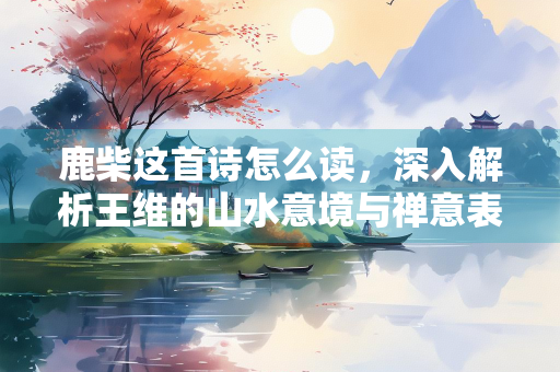 鹿柴这首诗怎么读，深入解析王维的山水意境与禅意表达