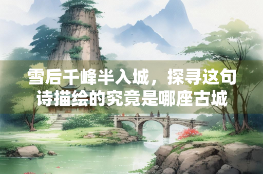 雪后千峰半入城，探寻这句诗描绘的究竟是哪座古城