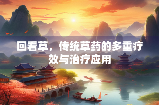 回看草，传统草药的多重疗效与治疗应用