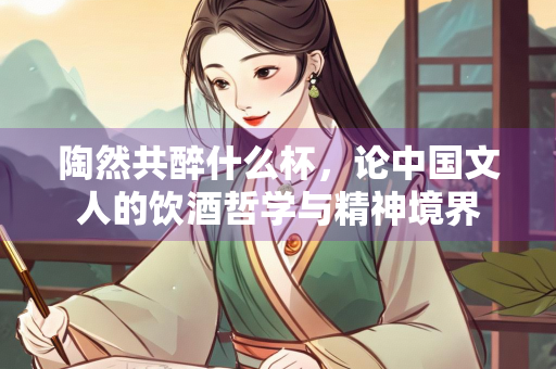 陶然共醉什么杯，论中国文人的饮酒哲学与精神境界