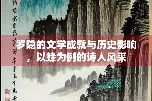 罗隐的文学成就与历史影响，以蜂为例的诗人风采