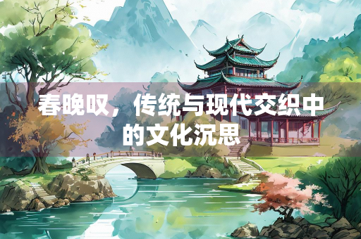 春晚叹，传统与现代交织中的文化沉思