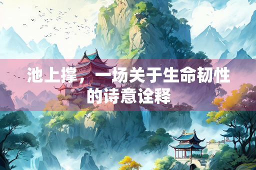 池上撑，一场关于生命韧性的诗意诠释