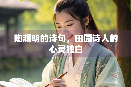 陶渊明的诗句，田园诗人的心灵独白