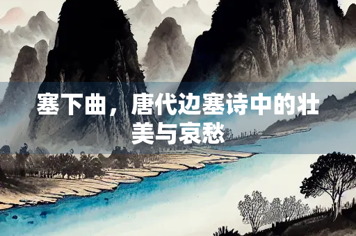 塞下曲，唐代边塞诗中的壮美与哀愁
