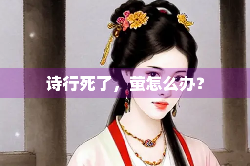 诗行死了，萤怎么办？