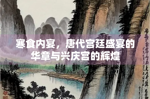 寒食内宴，唐代宫廷盛宴的华章与兴庆宫的辉煌