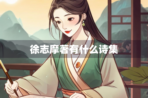 徐志摩著有什么诗集