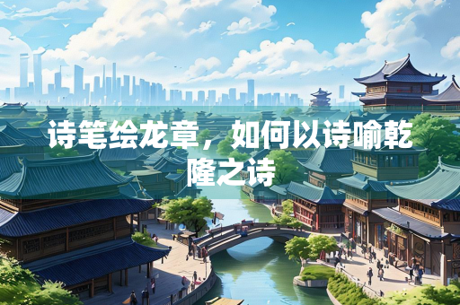 诗笔绘龙章，如何以诗喻乾隆之诗