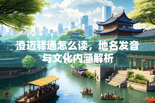 澄迈驿通怎么读，地名发音与文化内涵解析