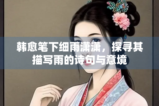韩愈笔下细雨潇潇，探寻其描写雨的诗句与意境
