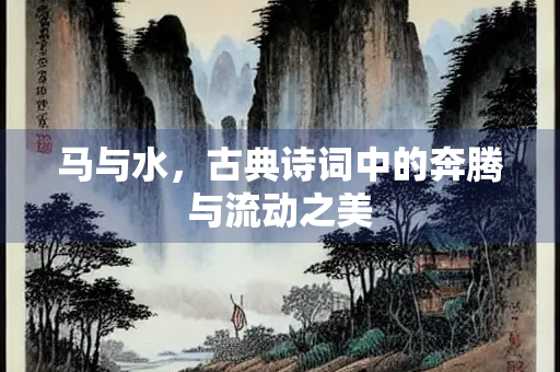 马与水，古典诗词中的奔腾与流动之美