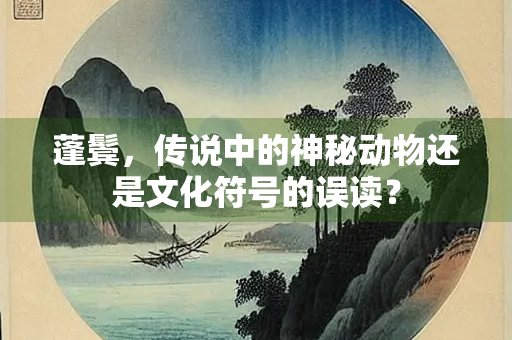 蓬鬓，传说中的神秘动物还是文化符号的误读？