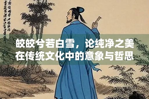 皎皎兮若白雪，论纯净之美在传统文化中的意象与哲思
