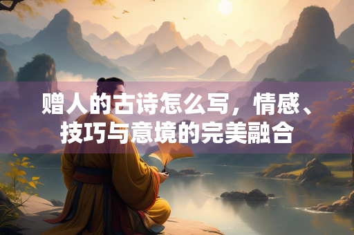 赠人的古诗怎么写，情感、技巧与意境的完美融合