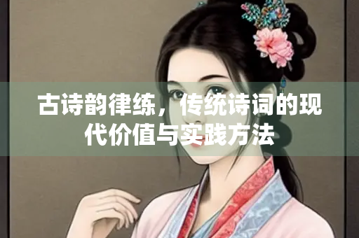 古诗韵律练，传统诗词的现代价值与实践方法