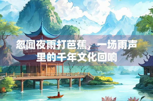 忽闻夜雨打芭蕉，一场雨声里的千年文化回响