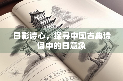 日影诗心，探寻中国古典诗词中的日意象