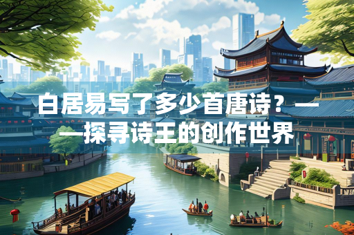 白居易写了多少首唐诗？——探寻诗王的创作世界