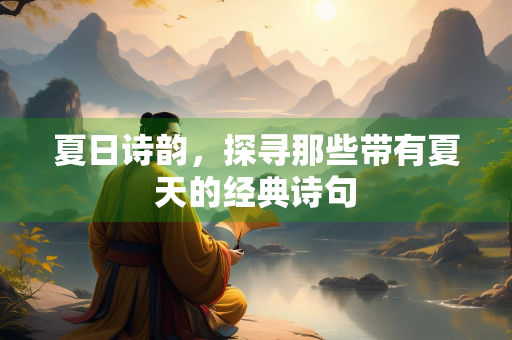 夏日诗韵，探寻那些带有夏天的经典诗句