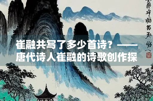 崔融共写了多少首诗？——唐代诗人崔融的诗歌创作探析