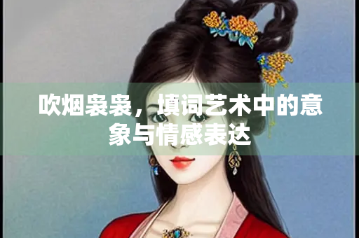吹烟袅袅，填词艺术中的意象与情感表达