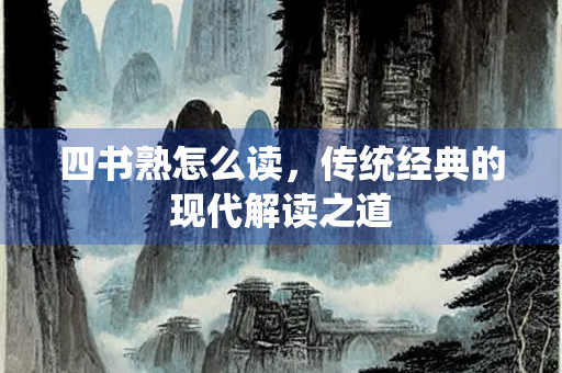 四书熟怎么读，传统经典的现代解读之道