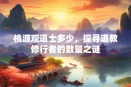 桃源观道士多少，探寻道教修行者的数量之谜