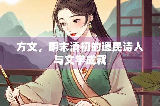 方文，明末清初的遗民诗人与文学成就