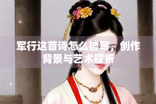 军行这首诗怎么被写，创作背景与艺术探析