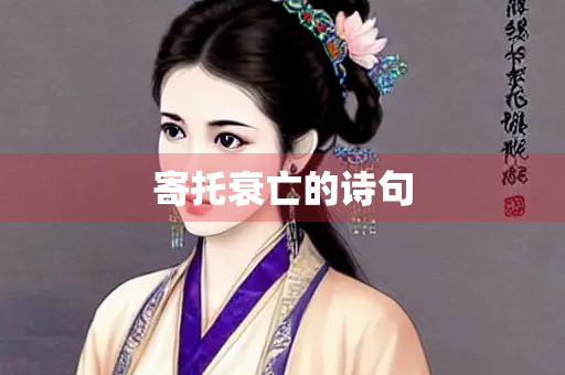 寄托衰亡的诗句