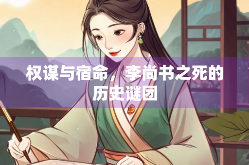 权谋与宿命，李尚书之死的历史谜团