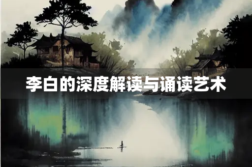 李白的深度解读与诵读艺术
