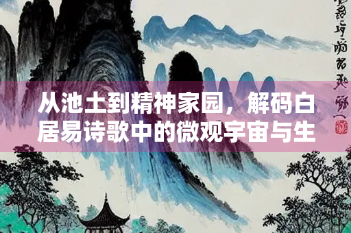 从池土到精神家园，解码白居易诗歌中的微观宇宙与生命哲思