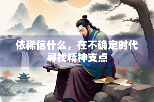依稀信什么，在不确定时代寻找精神支点